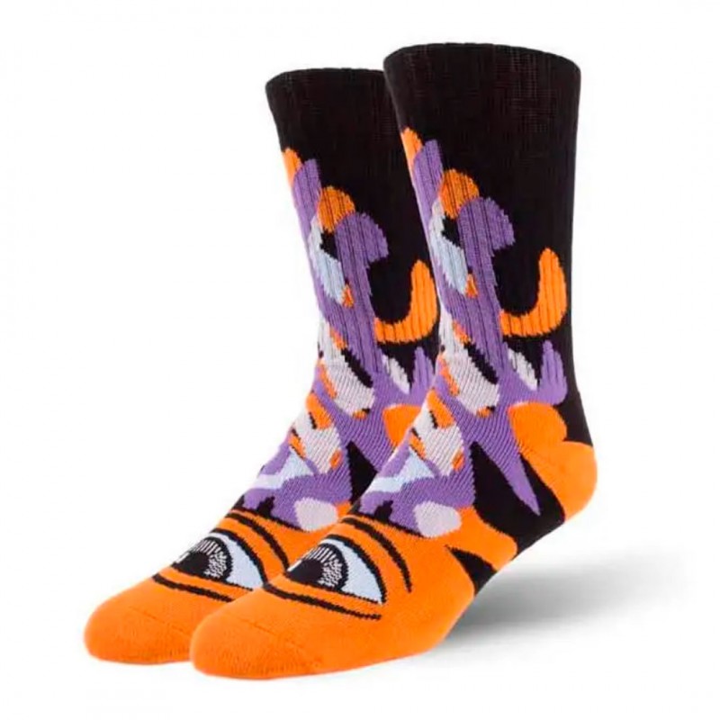 Toy Machine Barf Sect Socks - Black