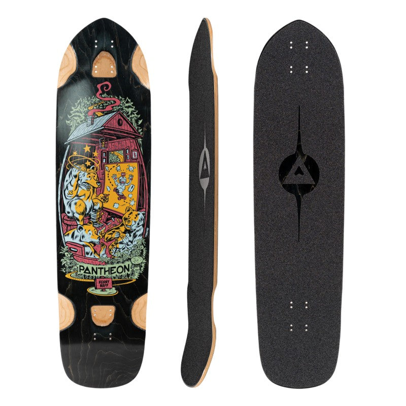 Pantheon Kenny Napp Los Osos Pro Model Longboard Deck 39"