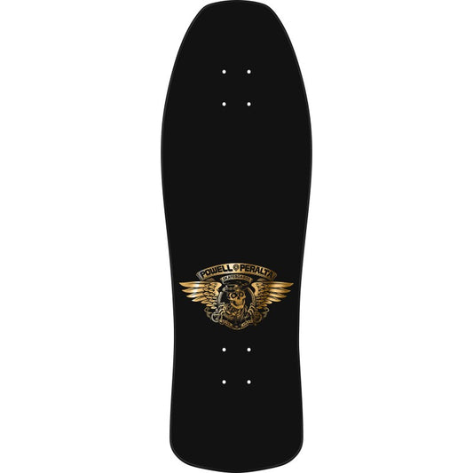Powell Peralta Ray Underhill Cross Black/Gold Foil Skateboard Deck 9.9"