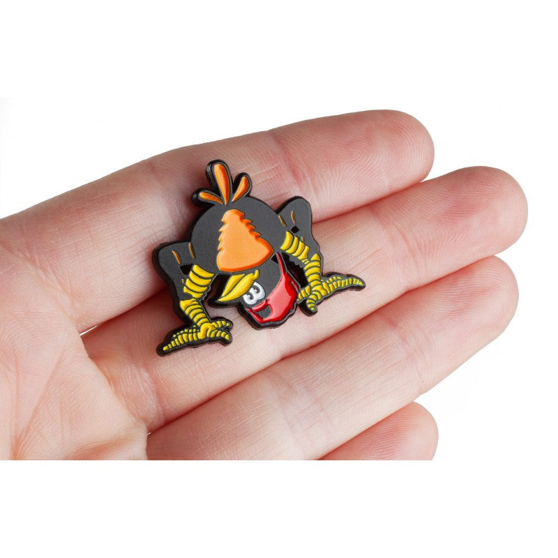 Powell Peralta Bucky Lasek Oriole Pin - 1" x 1.25"
