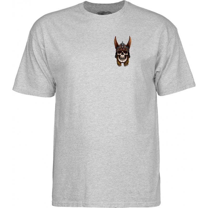 T-Shirt Powell Peralta Andy Anderson Skull Athletic Heather