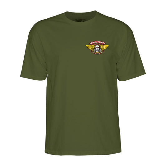 T-Shirt Powell Peralta Winged Ripper - Military Green