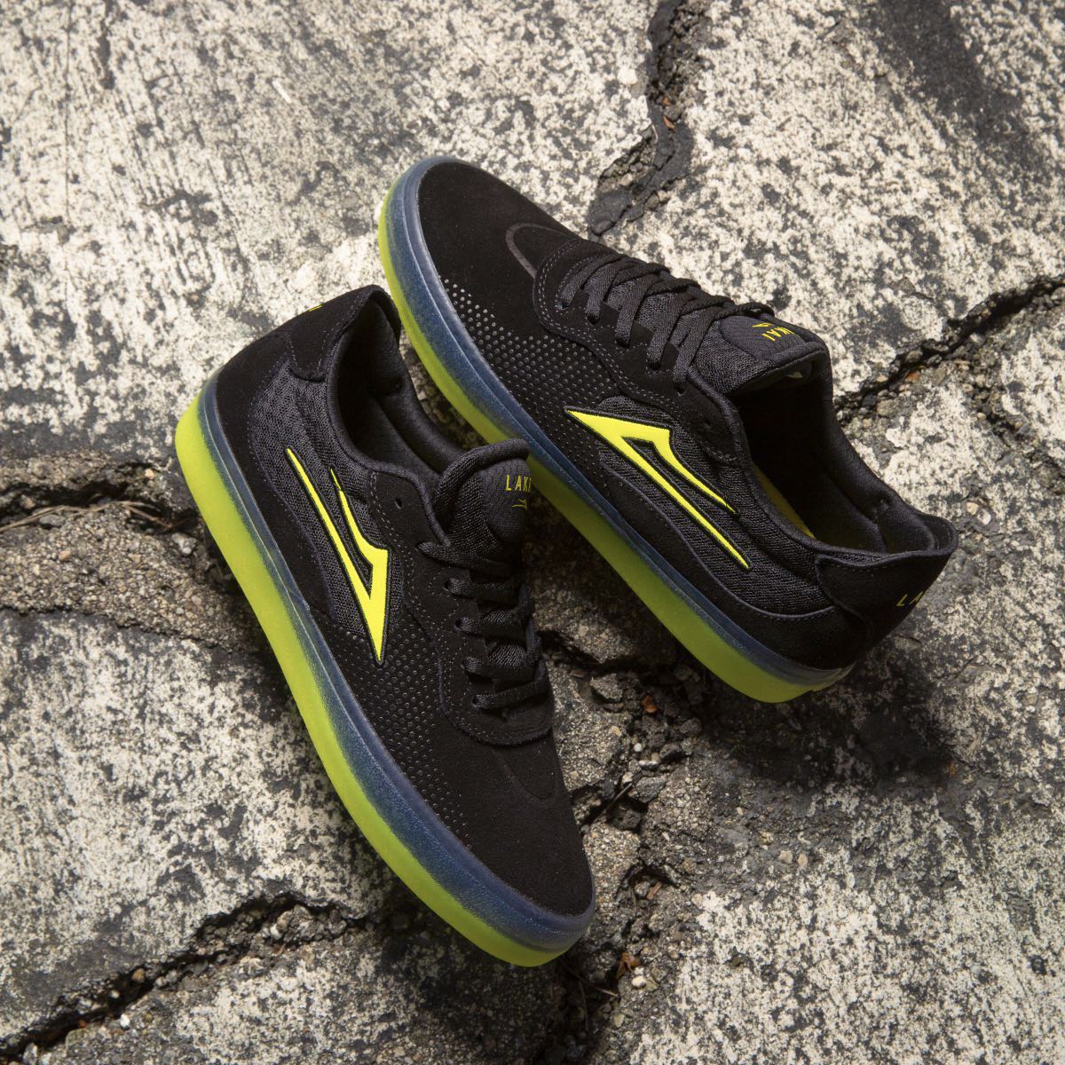 Lakai Essex Suede Sneakers - Black