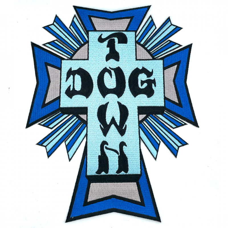 Remendo Dogtown Cross Logo Color Large - 10"