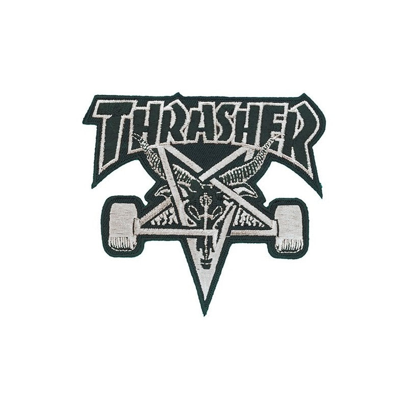 Thrasher SkateGoat Black Patch - 3.5"