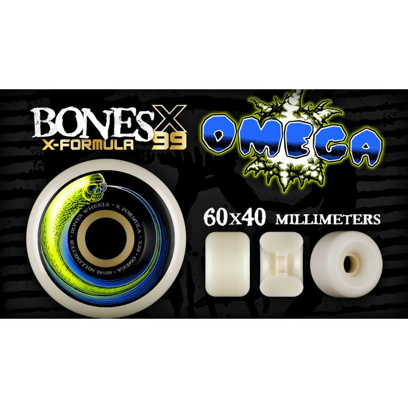 Bones Wheels Omega X-Formula™ (XF) - 60x40mm 99A