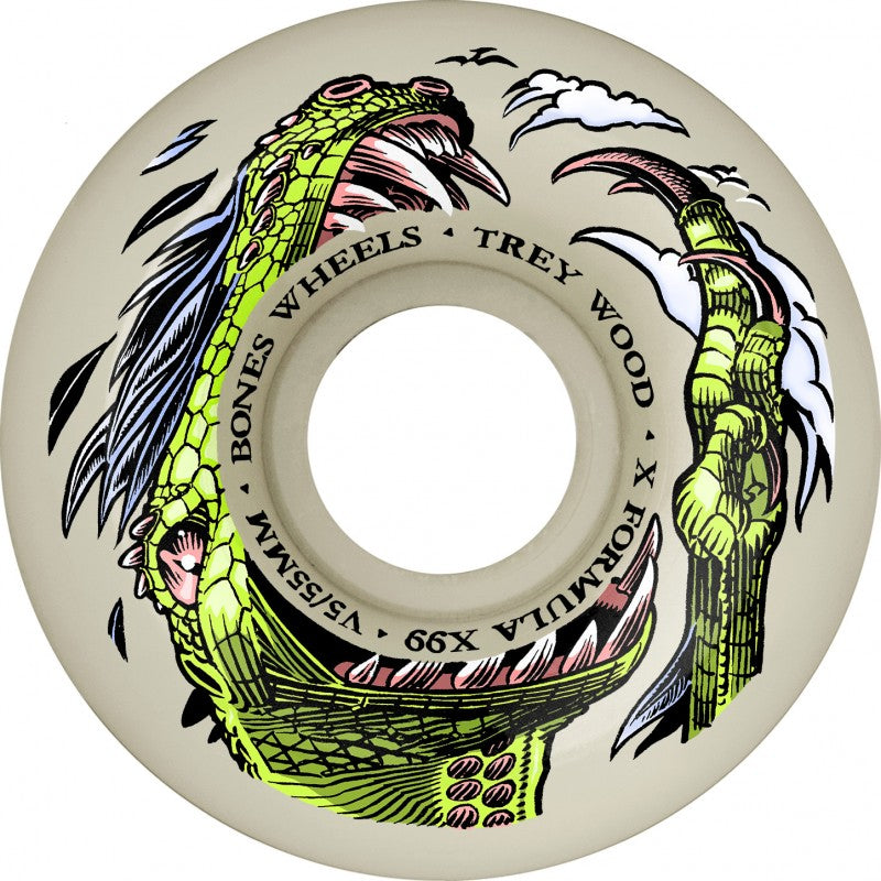 Rodas Bones Gabriel Fortunato Dino-Sortas X-Formula™ (XF) V6 Wide-Cut - 56mm 99A