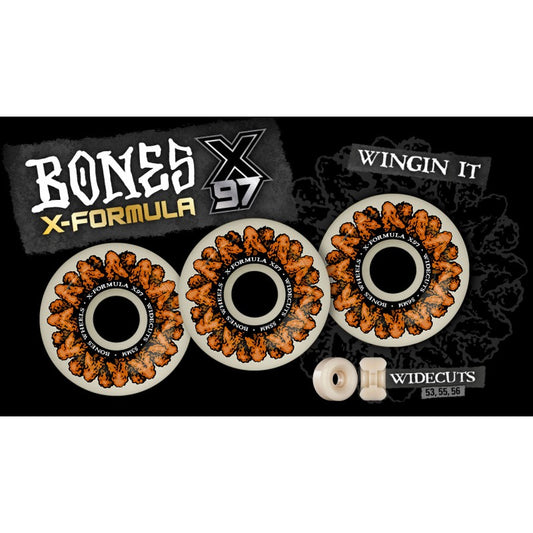 Rodas Bones Wingin It X-Formula™ (XF) V6 Wide-Cut - 53mm 97A