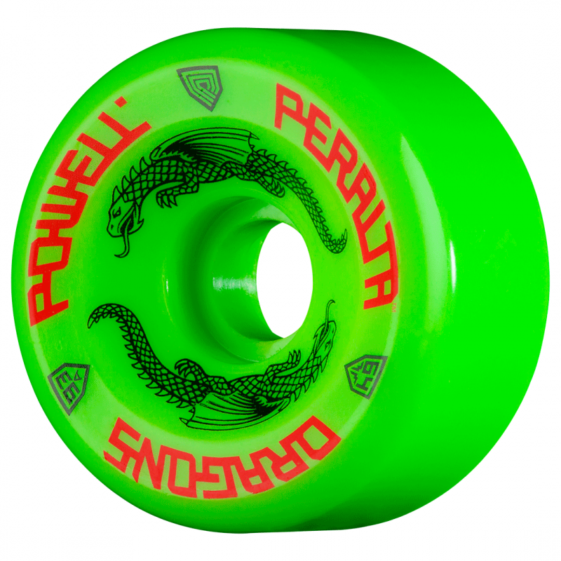 Powell Peralta Dragon Formula™ (DF) G-Bones Green Wheels - 64mm 93A
