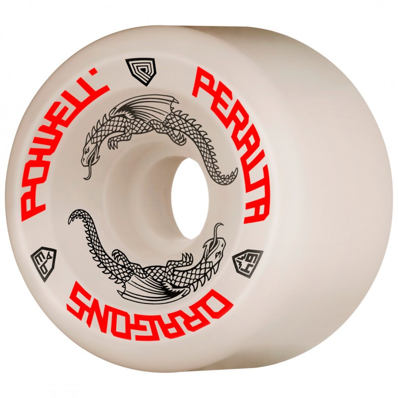 Powell Peralta Dragon Formula™ (DF) G-Bones White Wheels - 64mm 93A
