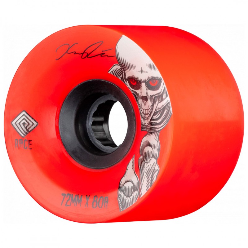 Wheels Powell Peralta Kevin Reimer Soft Slide Formula (SSF) Red Black - 72mm 80A