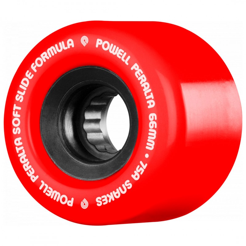 Wheels Powell Peralta Snakes 02 (SSF) Soft Slide Formula Red - 66mm 75A