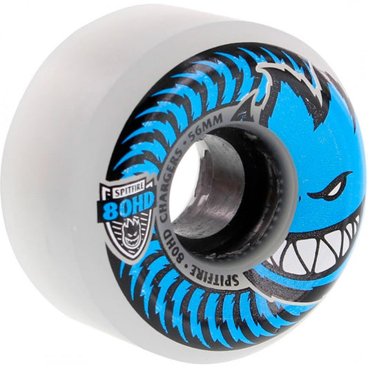 Rodas de Skate Spitfire Conical Full Chargers Clear 56mm 80HD