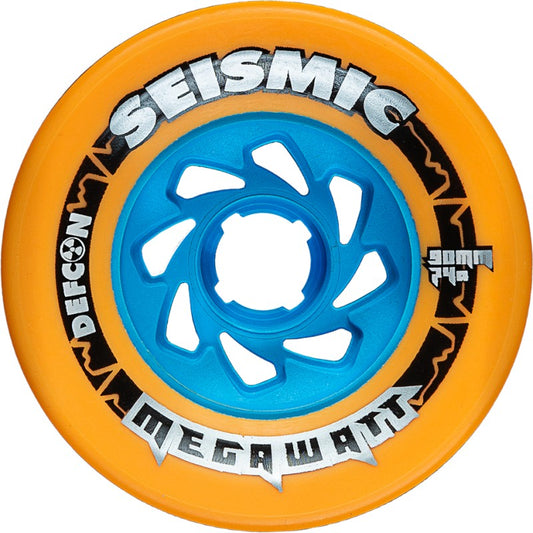 Seismic Megawatt Mango Longboard Wheels 90mm 74A