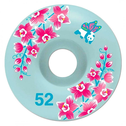 Enjoi Flowers Resin Premium Black Complete Skateboard 8.0"