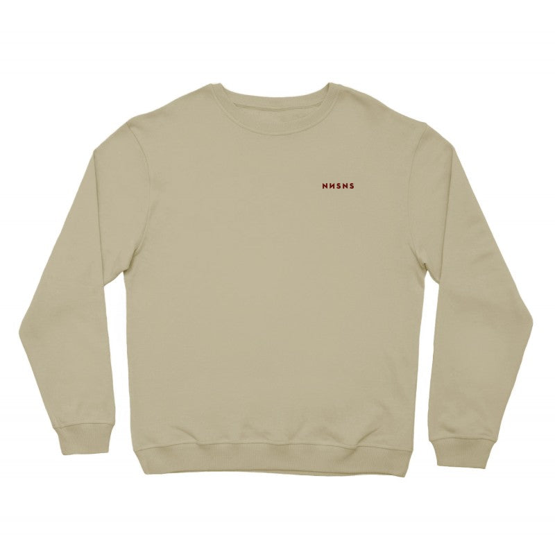 Sweatshirt Crew NNSNS Embroidery - Beige