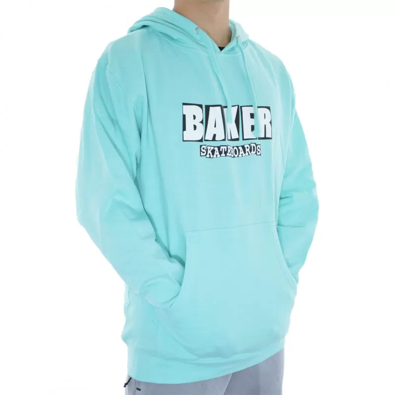 Hood Baker Brand Logo Sweatshirt - Mint
