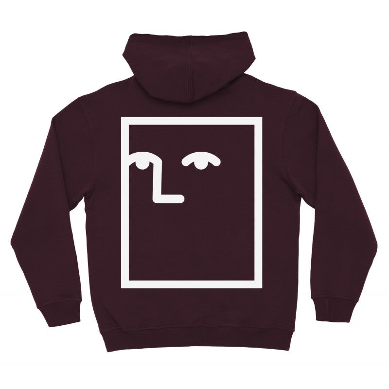 Sweatshirt Hoodie NNSNS Blockhead - Burgundy