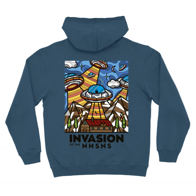 Sweatshirt Hoodie NNSNS Revenge - Petrol