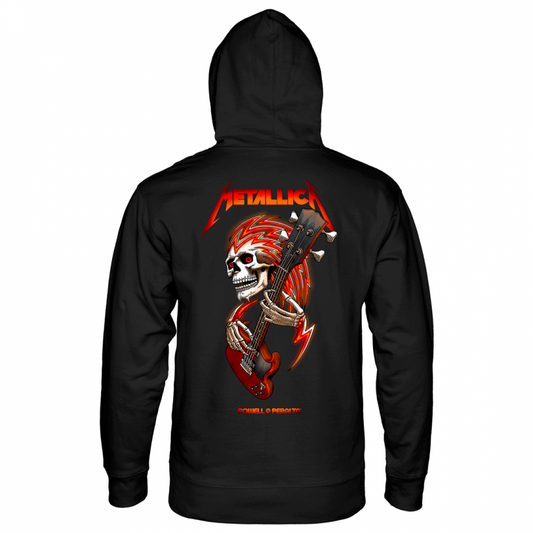 Powell Peralta Metallica Collab Hoodie - Black