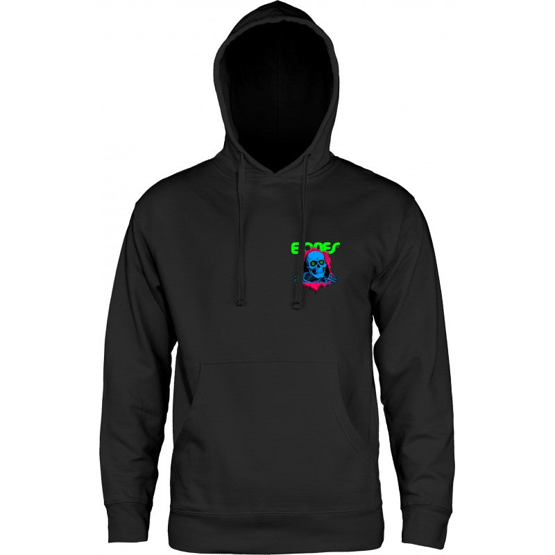 Sweat Hood Powell Peralta Ripper - Blacklight Black