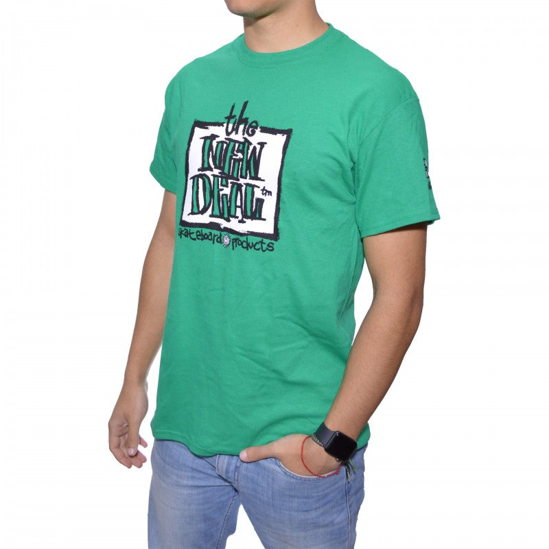 T-Shirt New Deal Napkin Green