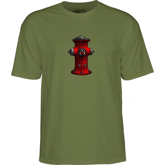 Powell Peralta Andy Anderson Vajra T-Shirt - Military Green