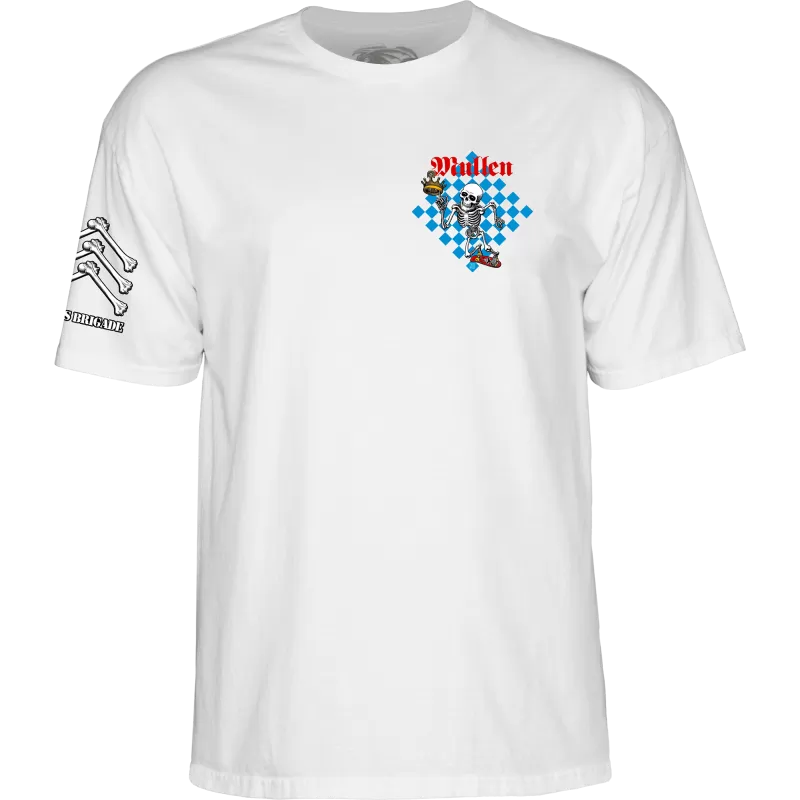 T-Shirt Powell Peralta Bones Brigade Rodney Mullen Series 17 - White