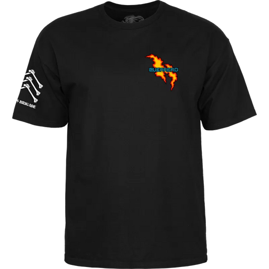 T-Shirt Powell Peralta Bones Brigade Tommy Guerrero Series 17 - Black