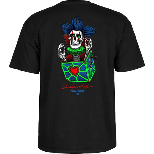 Powell Peralta Chris Hiett Skull T-shirt - Black