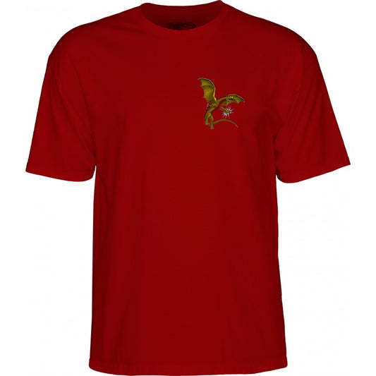 Powell Peralta Dragon Logo T-Shirt - Garnet