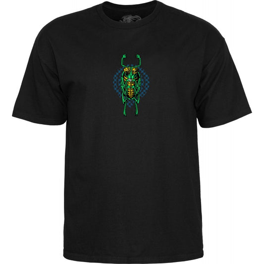 T-Shirt Powell Peralta Mike Vallely Bug - Black