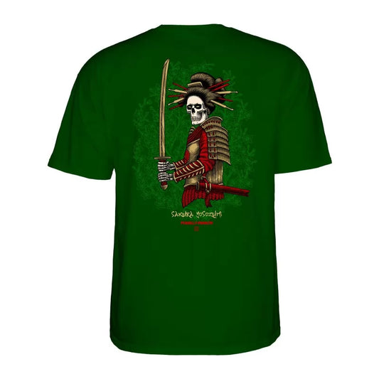 Powell Peralta Sakura Yosozumi Onna-Bugeisha T-Shirt - Forest Green
