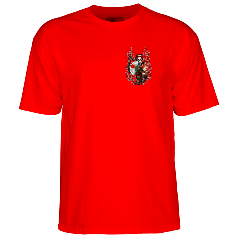 T-Shirt Powell Peralta Sakura Yosozumi Samurai - Red