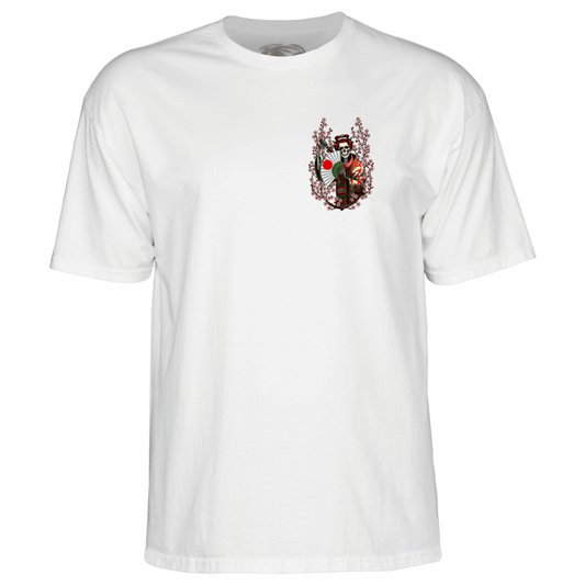 T-Shirt Powell Peralta Sakura Yosozumi Samurai - White