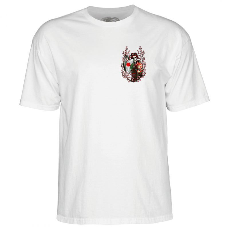 T-Shirt Powell Peralta Sakura Yosozumi Samurai - White