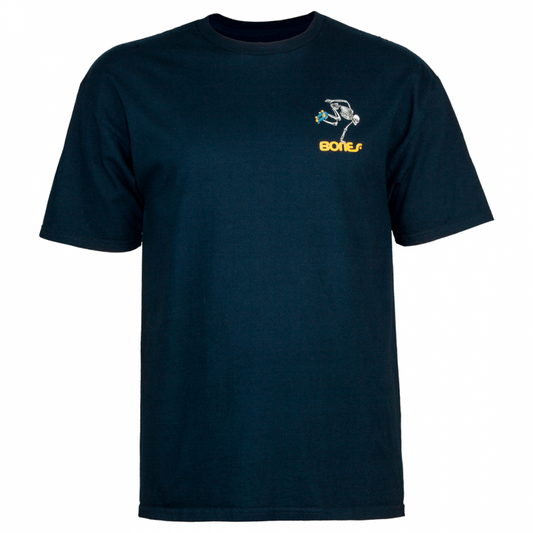 T-Shirt Powell Peralta Skate Skeleton - Navy
