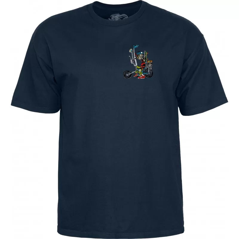 Powell Peralta Steve Caballero Chopper Bike T-shirt - Navy