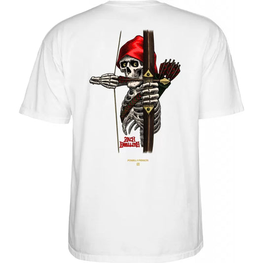 T-Shirt Powell Peralta Zach Doelling Archer - White