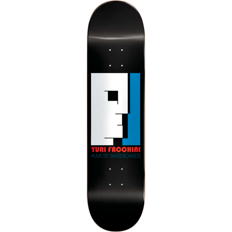 Almost Yuri Facchini Bauhaus Impact Light Skateboard Deck 8.375"