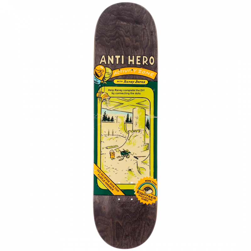 Anti-Hero Raney Activities Skateboard Deck 8.25"