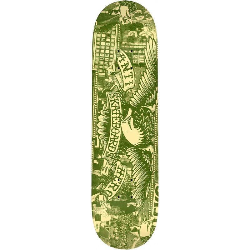 Anti Hero Wheel Of Antihero Skateboard Deck 8.06"