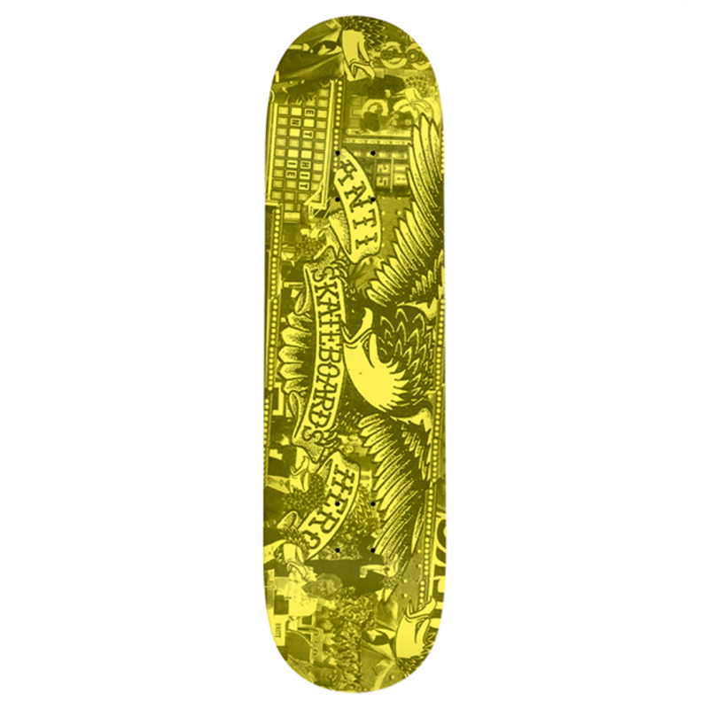 Anti Hero Wheel Of Antihero Skateboard Deck 8.5"