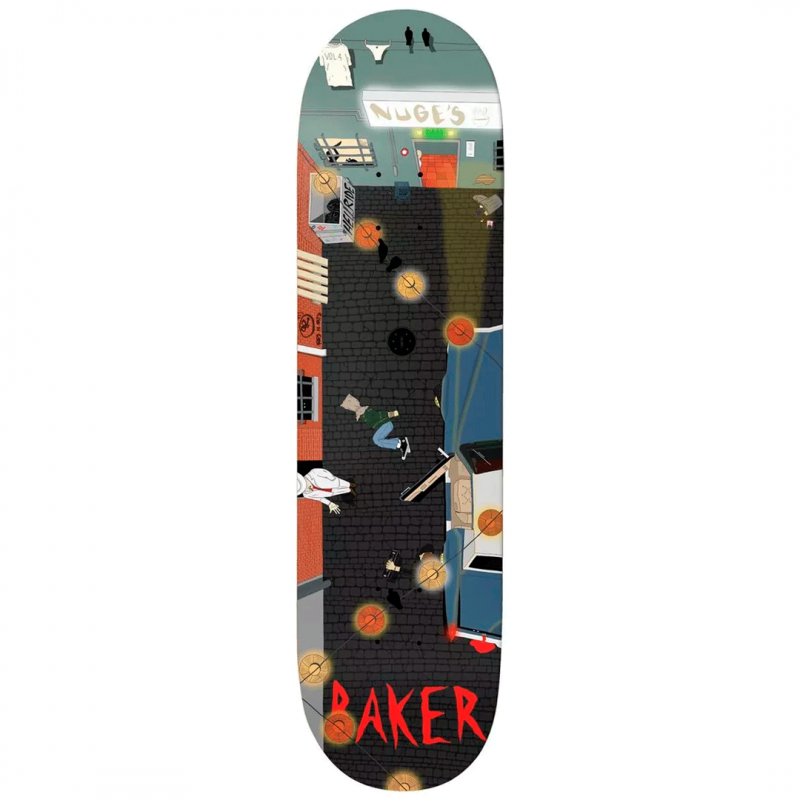 Baker Don "Nuge" Nguyen Pigeon View Skateboard Deck 8.0"