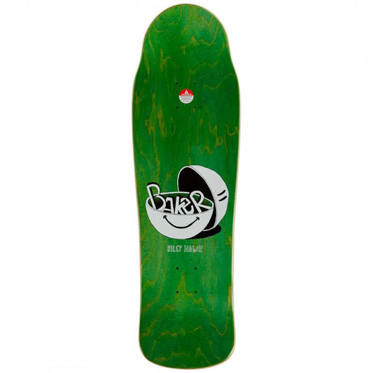 Baker Riley Hawk Big Bodies Shaped Skateboard Deck 9.5"