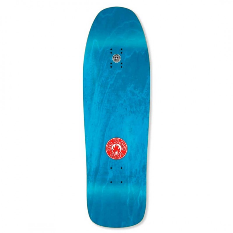 Black Label John Lucero Man Van Blue Skateboard Deck 9.88"
