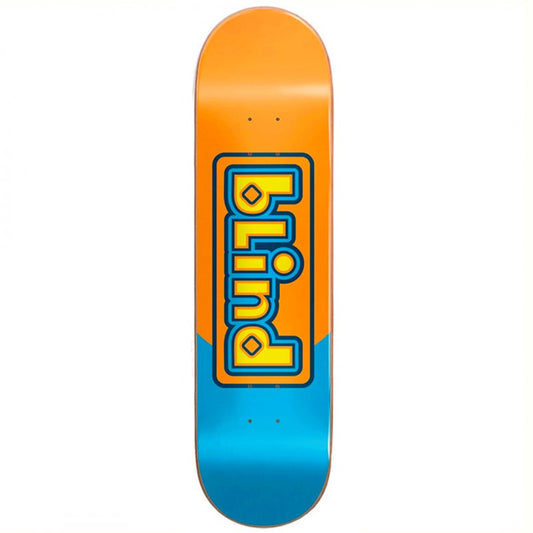 Blind Ringer Blue Orange Skateboard Deck 7.75"