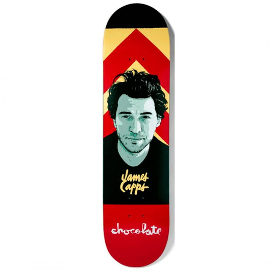 Chocolate James Capps Portrait Skateboard Deck 8.5"