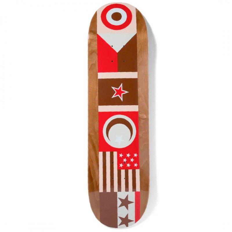 Chocolate Jordan Trahan Flags Skateboard Deck 8.5"