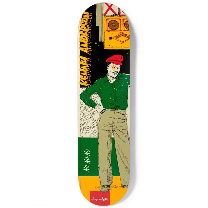 Chocolate Kenny Anderson Sound System Skateboard Deck 8.0"